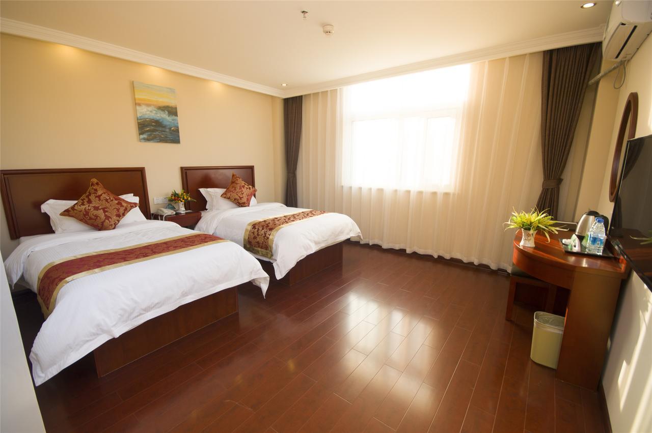 Greentree Inn Shandong Yantai Development Zone International Airport Shell Hotel Penglai Exterior foto